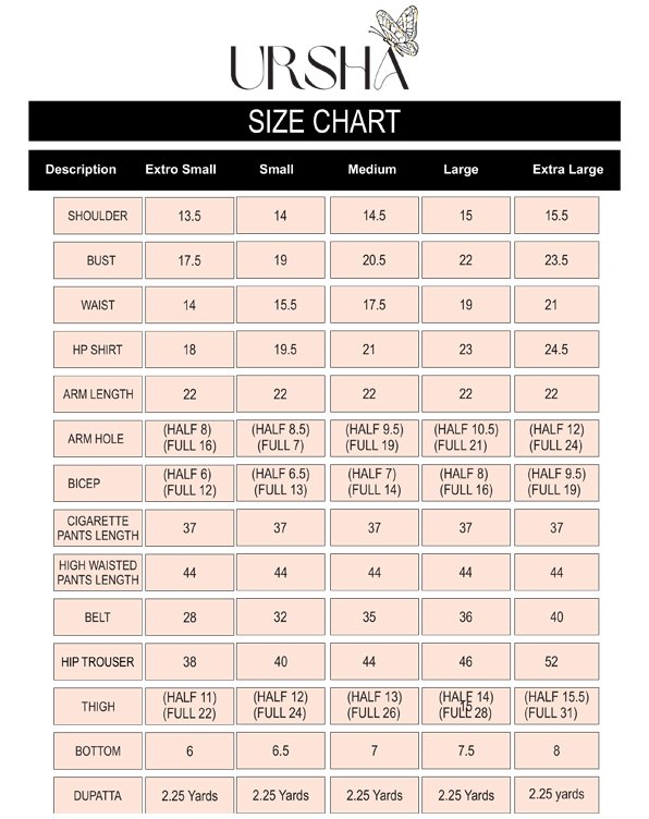 Women Size Chart